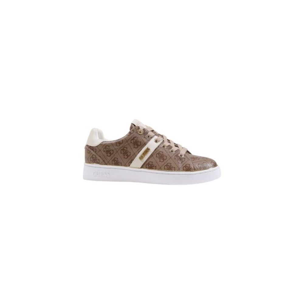 Guess Beige Polyethylene Low Top Women's Sneakers